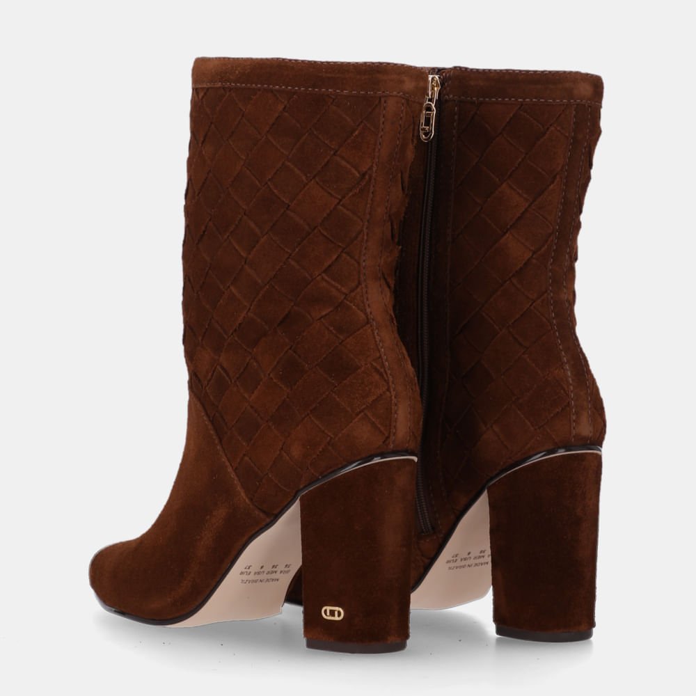 Bota Cano Médio Camurça Trufa - 56510031 Trufa 4