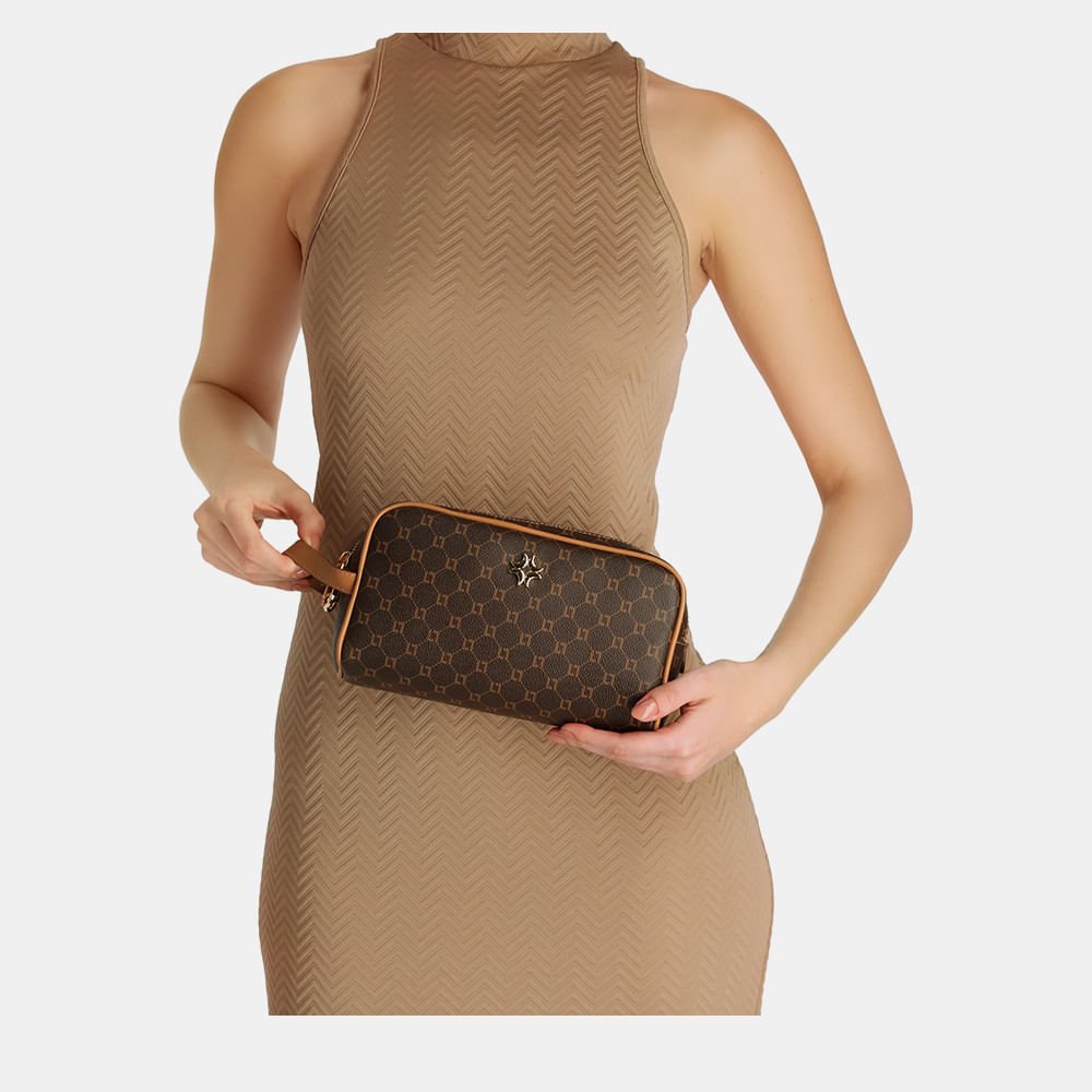 Necessaire Grande Monograma Ll Mocca - 4501097 Mocca 2
