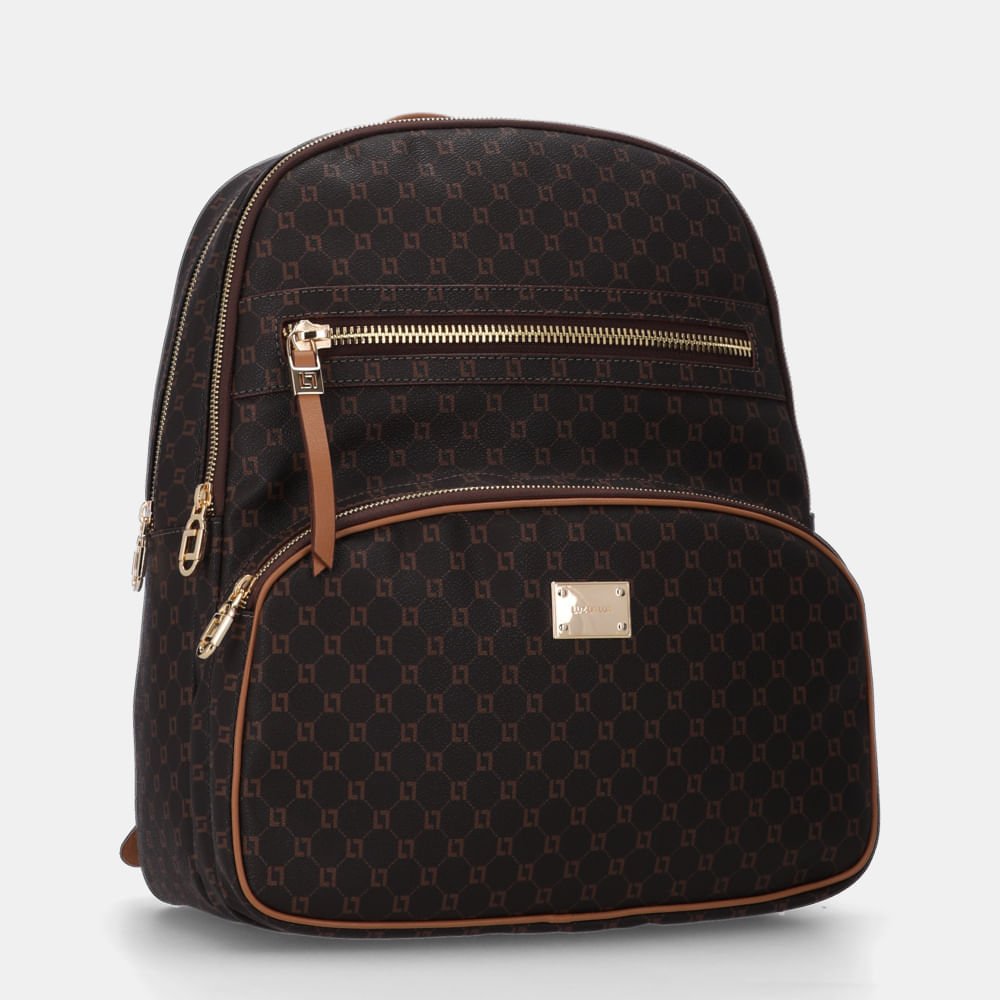 Mochila Grande Monograma Ll Mocca - 10004924 Mocca 4