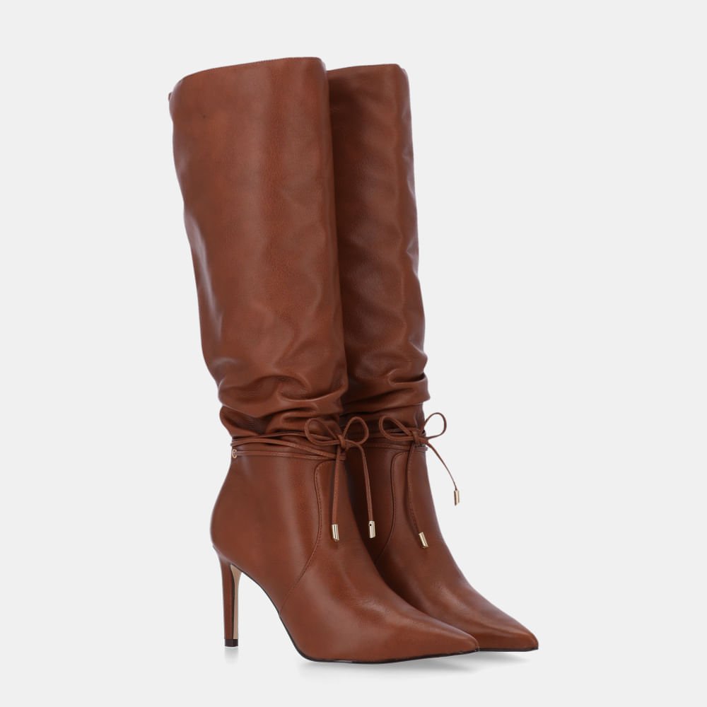 Bota Cano Longo Montenapoleone Âmbar - 80480038 Âmbar 3
