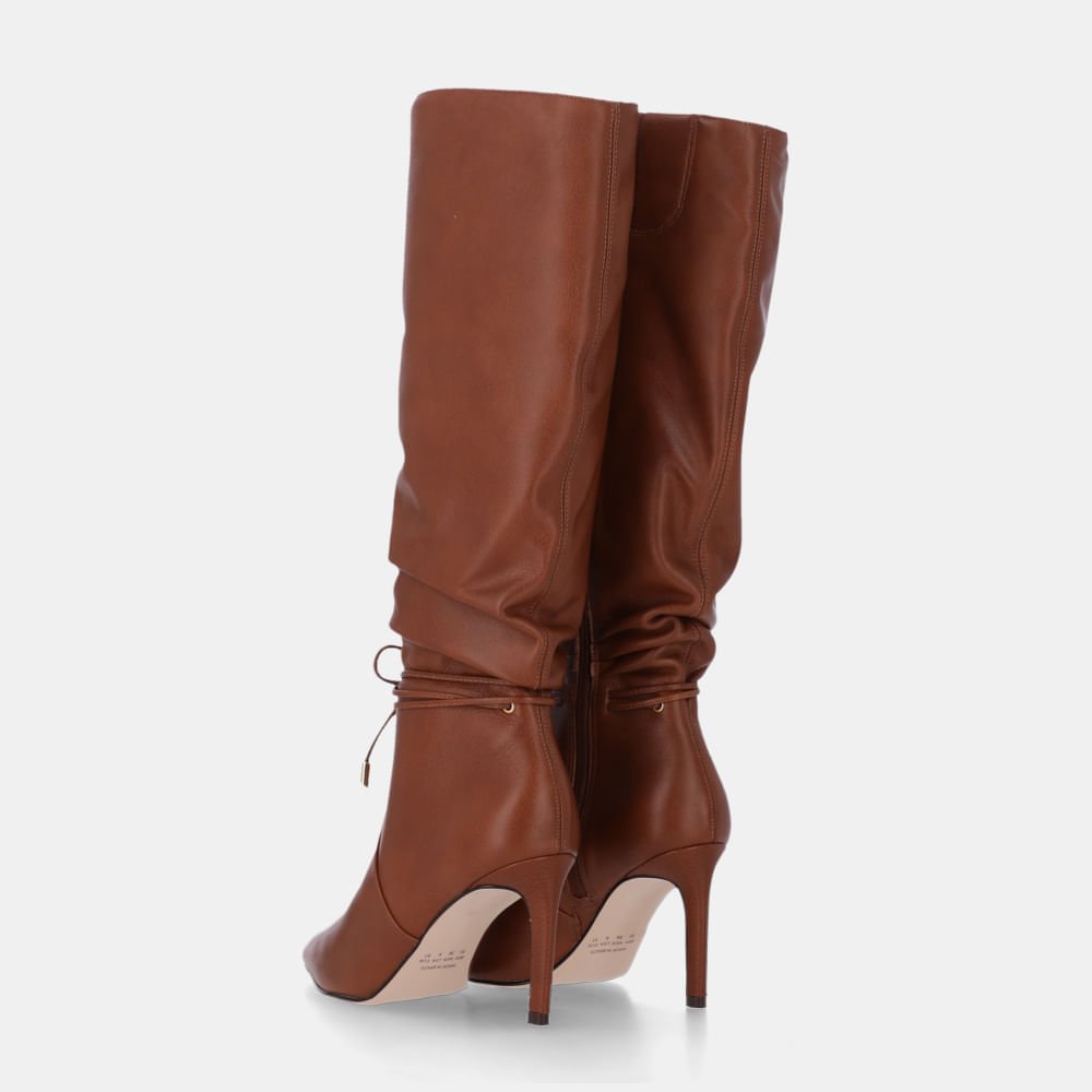 Bota Cano Longo Montenapoleone Âmbar - 80480038 Âmbar 4