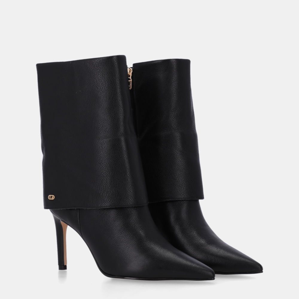 Bota Cano Médio Saara Preto - 80480039 Preto 2