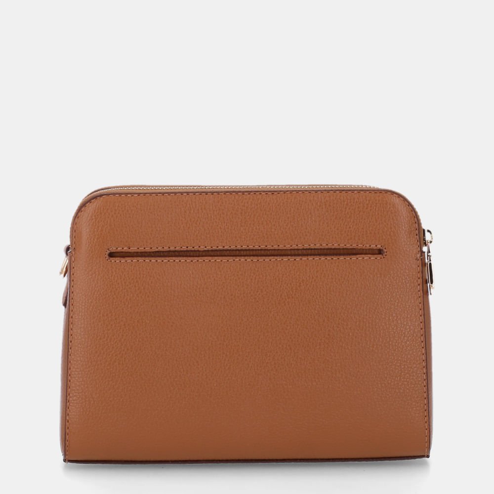 Bolsa Bella Tiracolo Média New Ridge Amêndoa - 10006111 Amendoa 3