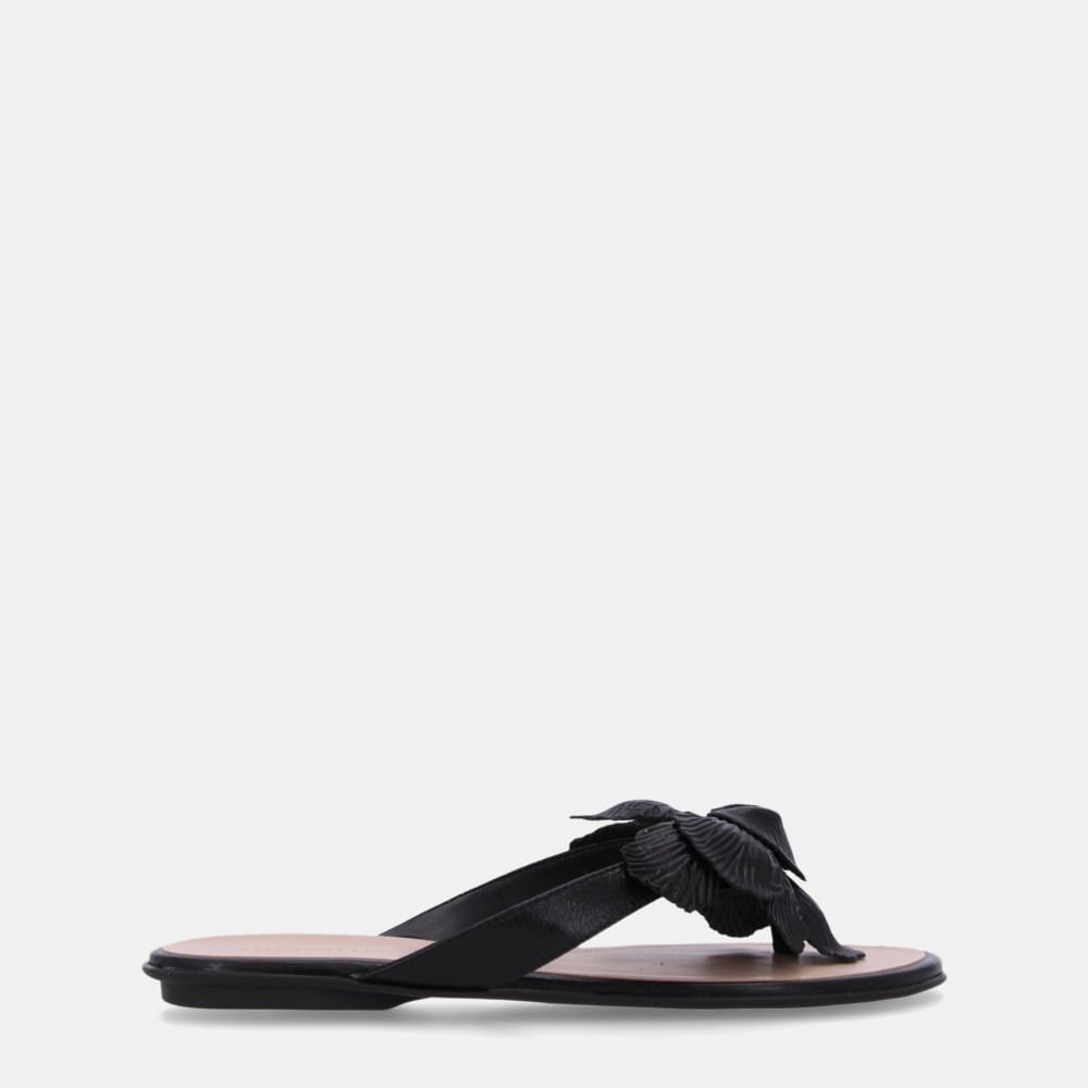 Chinelo Couro Saara Preto - 52210290