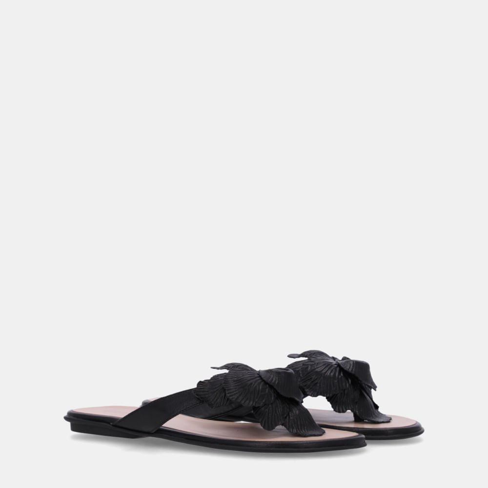 Chinelo Couro Saara Preto - 52210290 Preto 2
