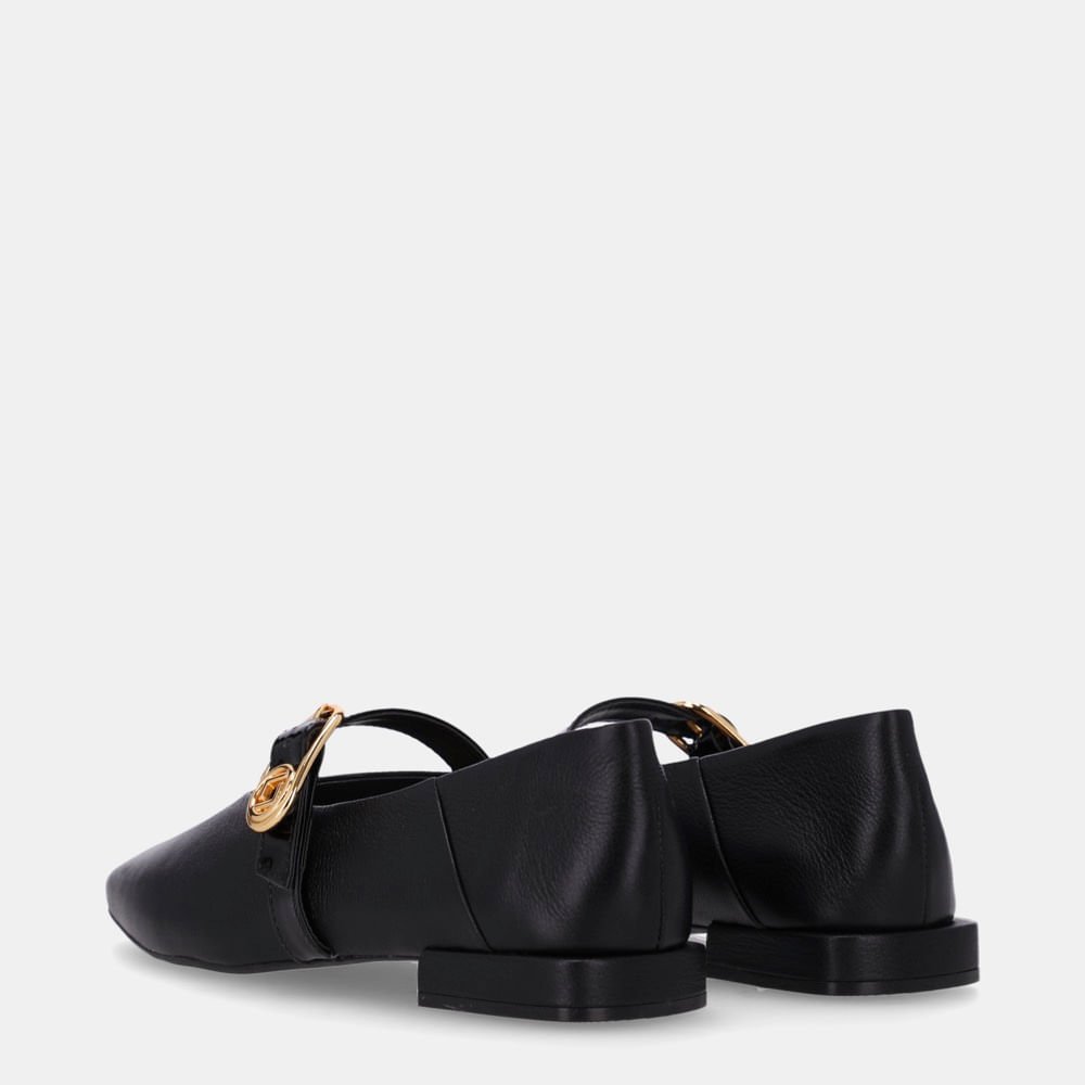 Sapatilha Saara Preto/verona Preto - 60760002 Preto 3