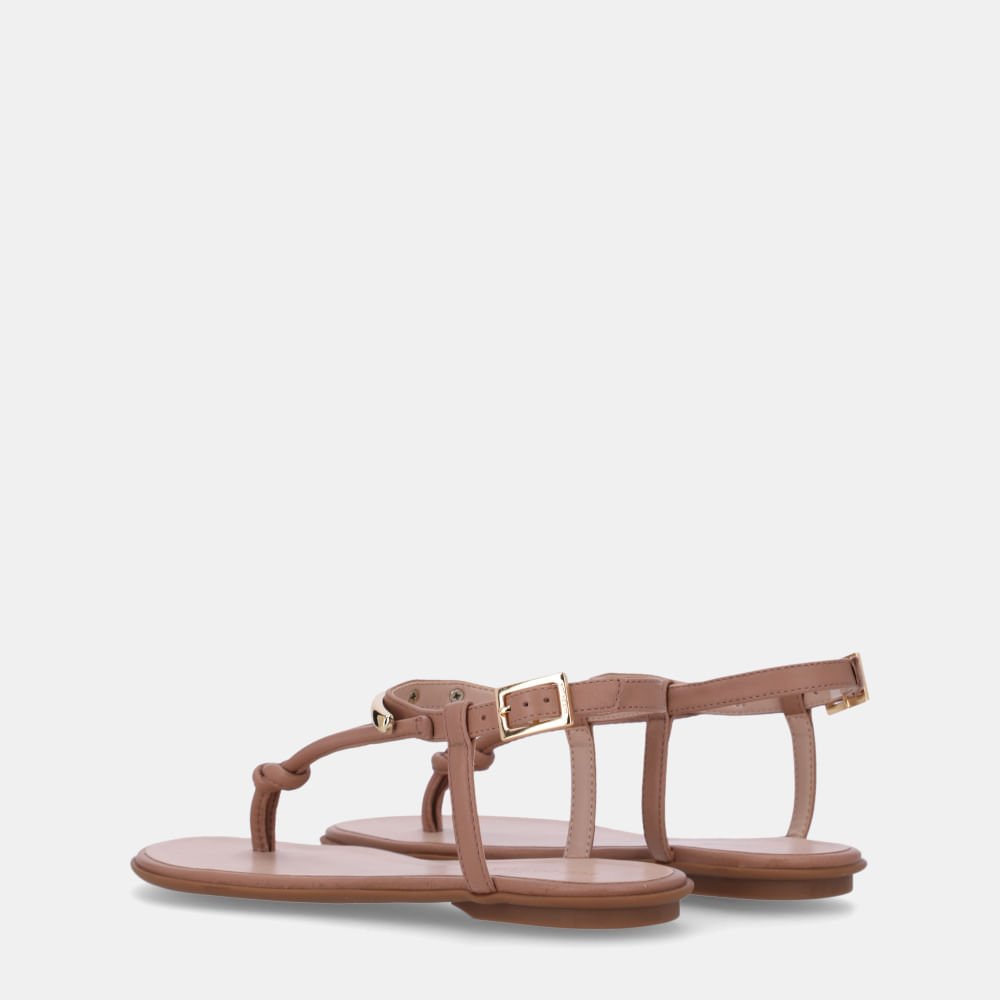 Sandália Rasteira Sun Saara Mousse - 52217800 Mousse 3