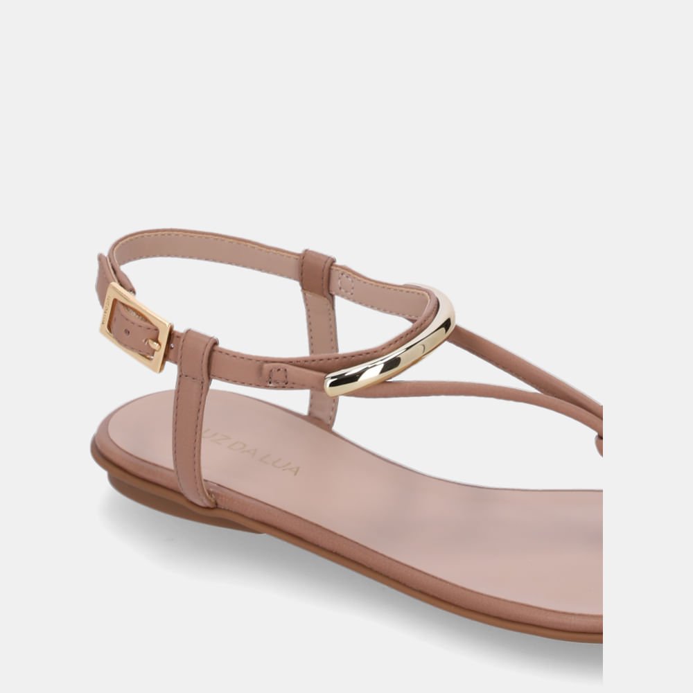 Sandália Rasteira Sun Saara Mousse - 52217800 Mousse 4