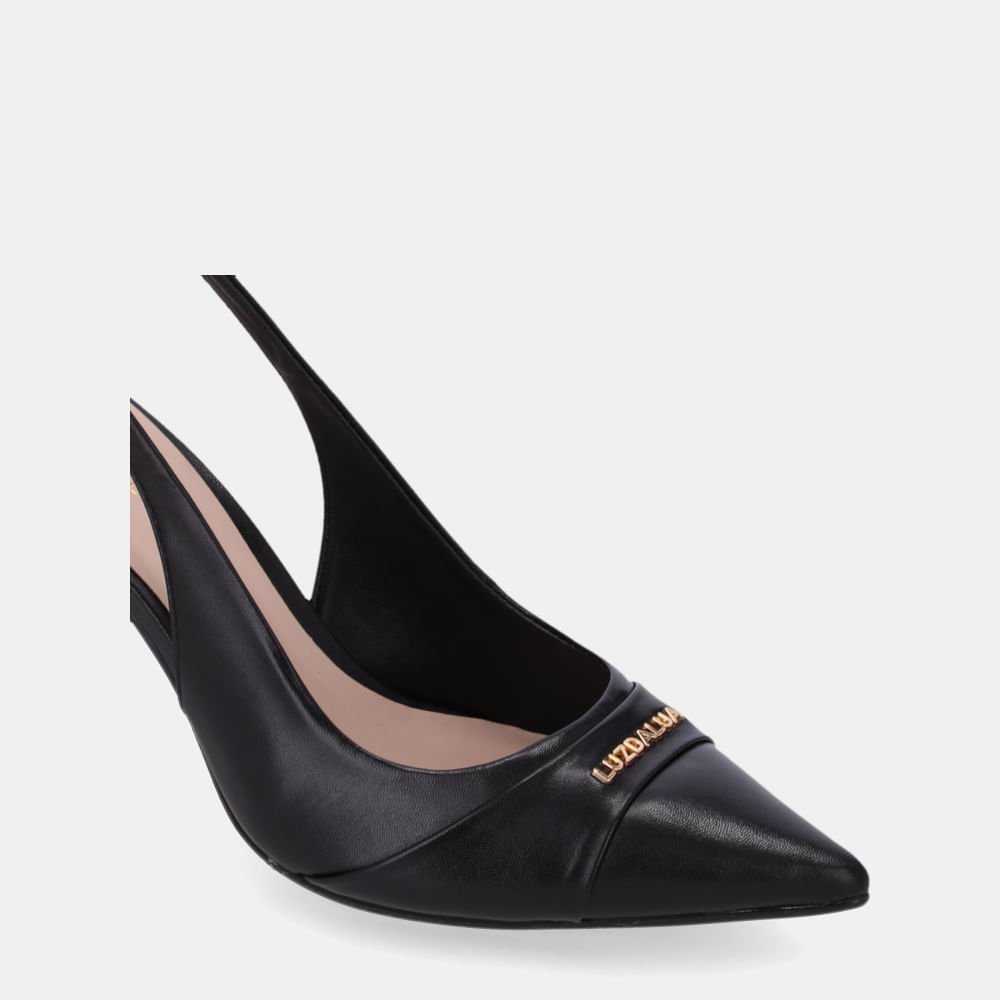 Slingback Pelica Preto - 80230047 Preto 4