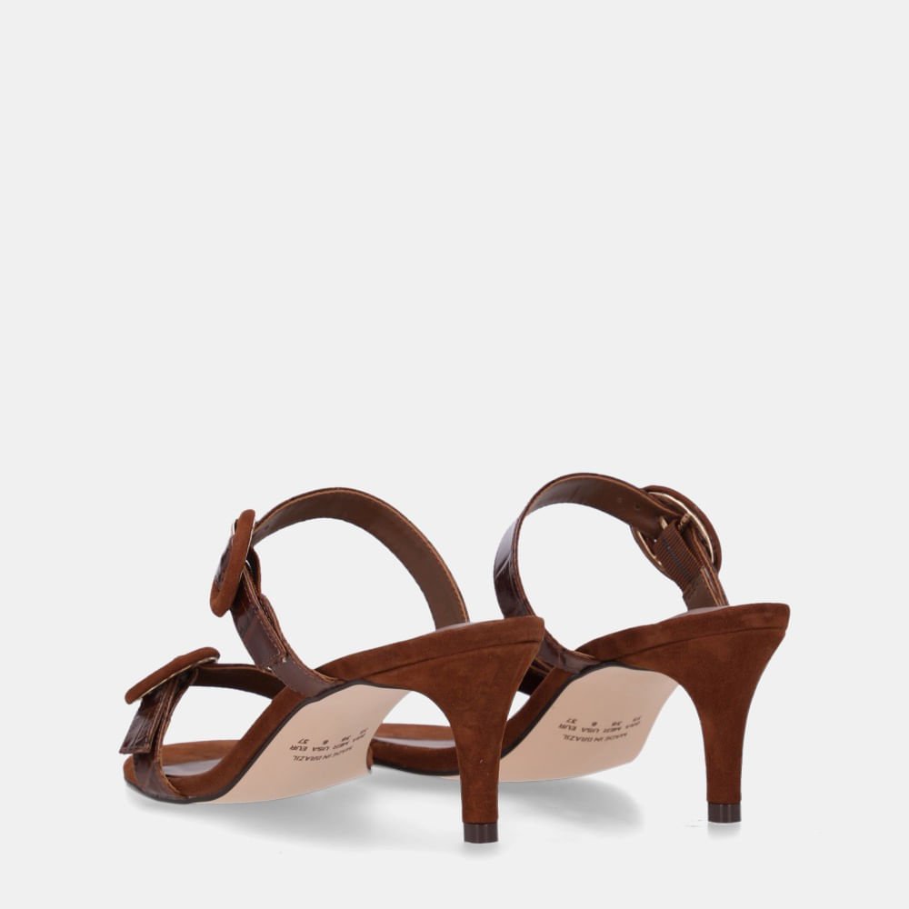 Tamanco Croco Trufa - 80840009 Trufa 4