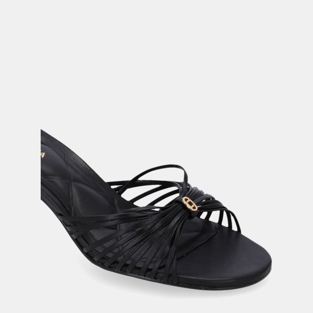 Tamanco Saara Preto - 80840005 Preto 5
