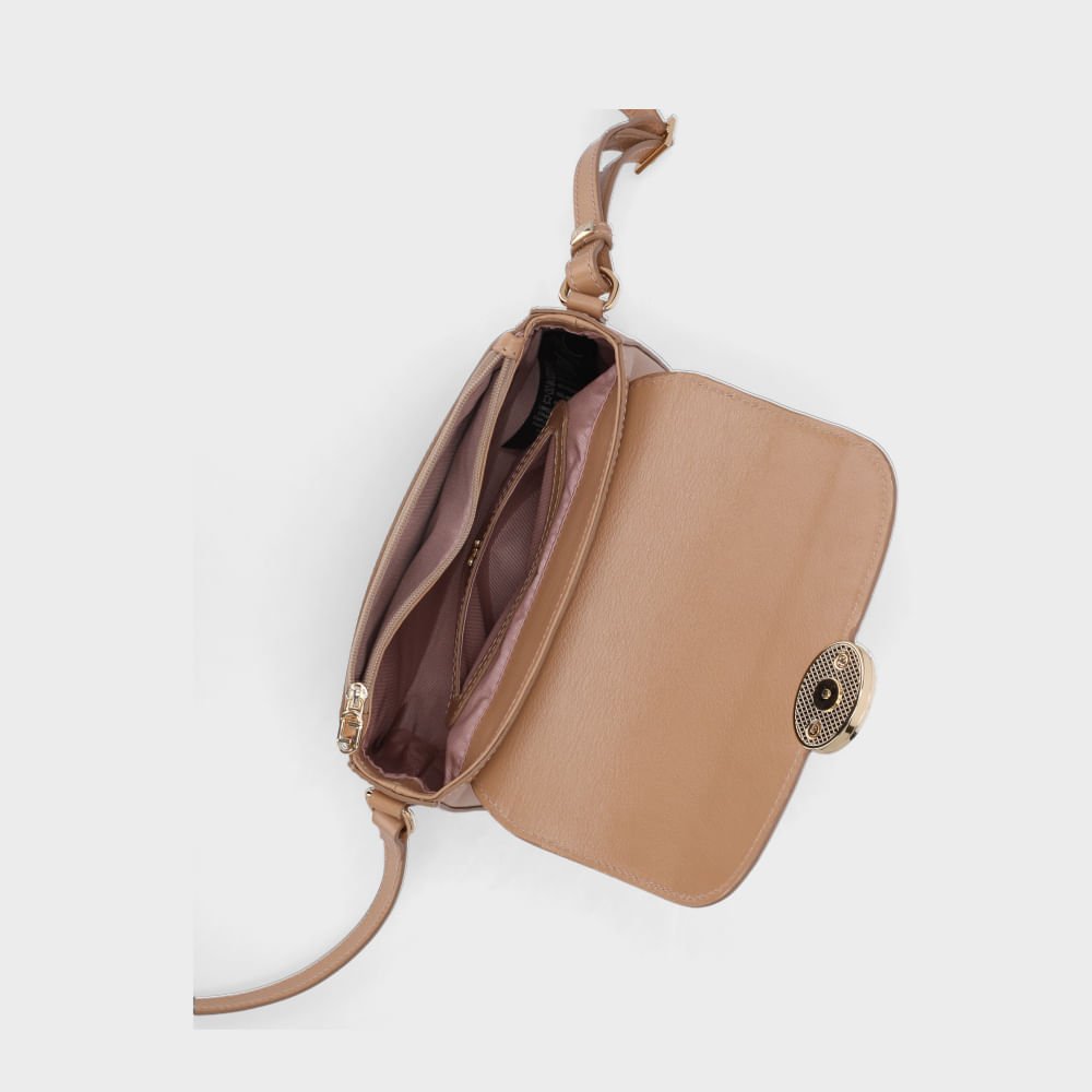 Bolsa Satchel Média Atacama Butter - 2000356 Butter 4