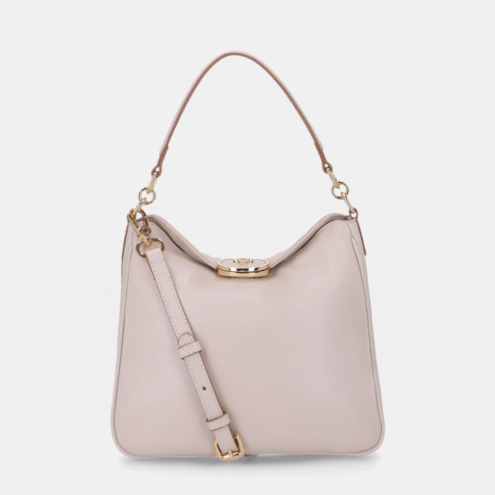 Bolsa Hobo Pequena New Ridge Panna - 2000732