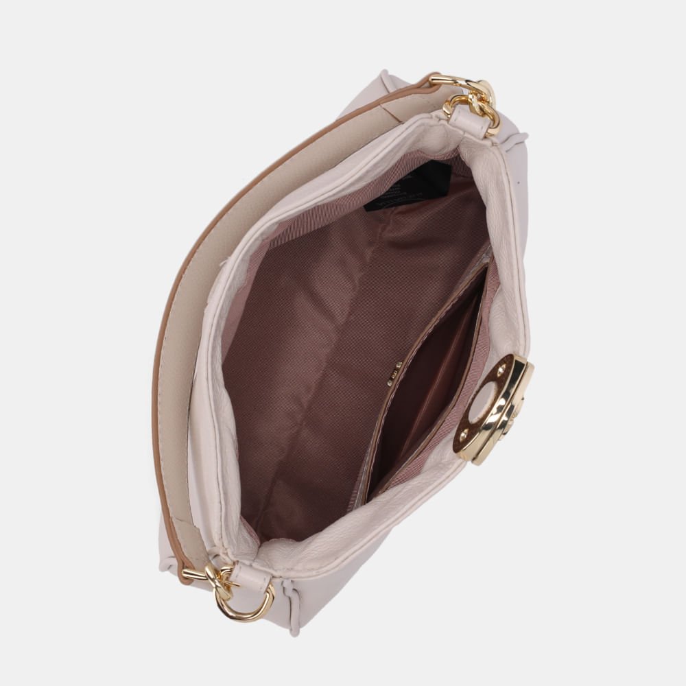 Bolsa Hobo Pequena New Ridge Panna - 2000732 Panna 4