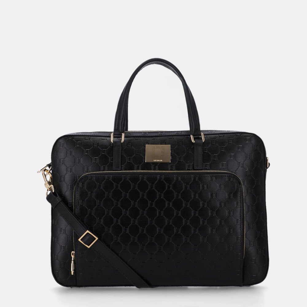 Bolsa Executiva Grande Lux Preto - 10005594