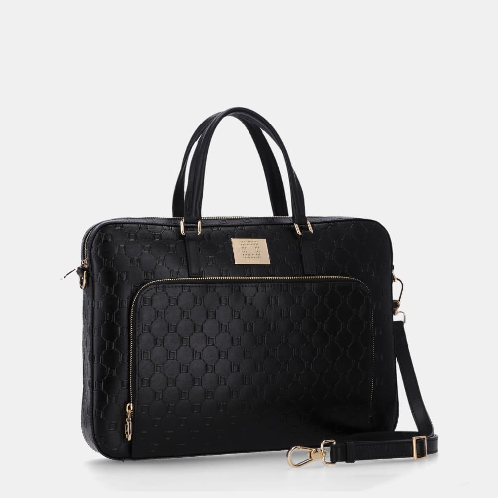 Bolsa Executiva Grande Lux Preto - 10005594 Preto 3