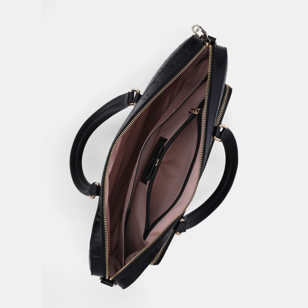 Bolsa Executiva Grande Lux Preto - 10005594 Preto 4