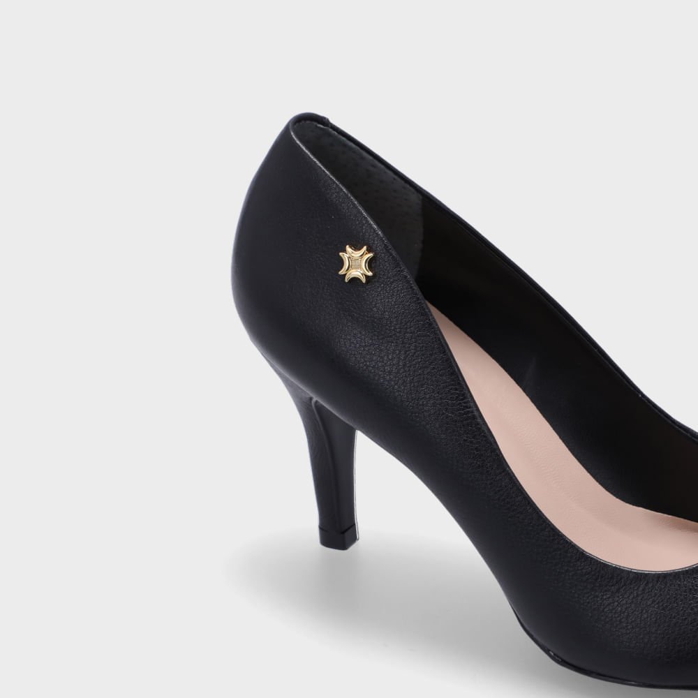 Scarpin Saara Preto - 56121000 Preto 4