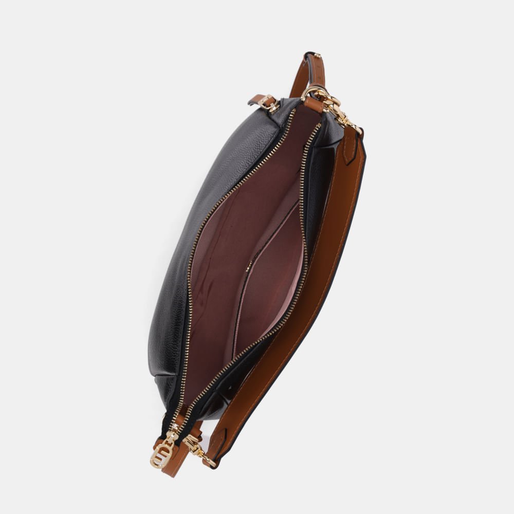 Bolsa Hobo Grande New Ridge Preto - 10006145 Preto 4