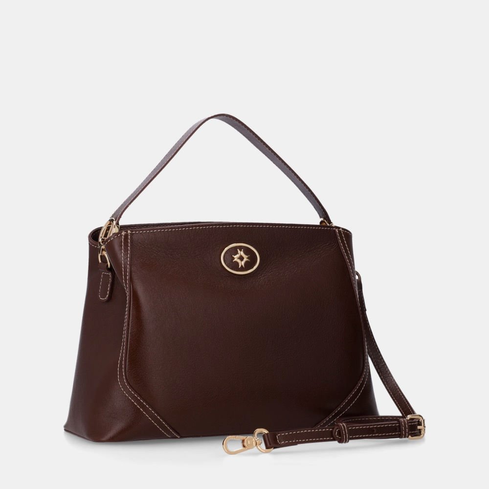 Bolsa Tote Média Atacama Trufa - 2000829 Trufa 4