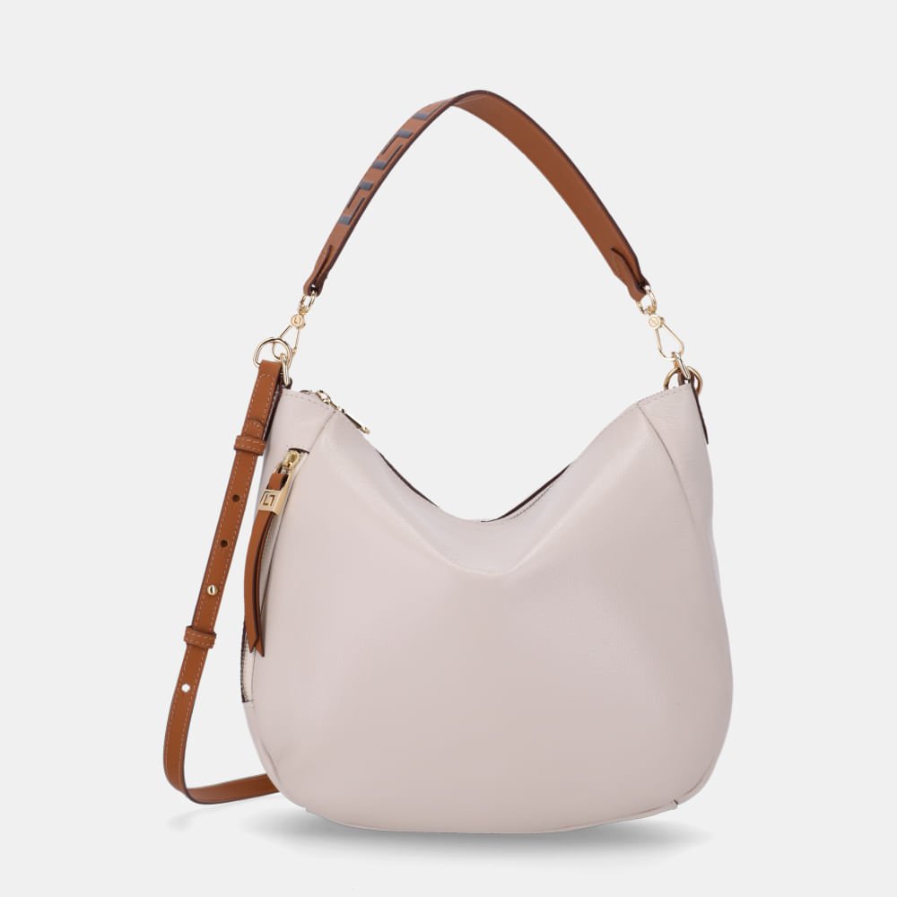 Bolsa Hobo Grande New Ridge Panna - 10006145