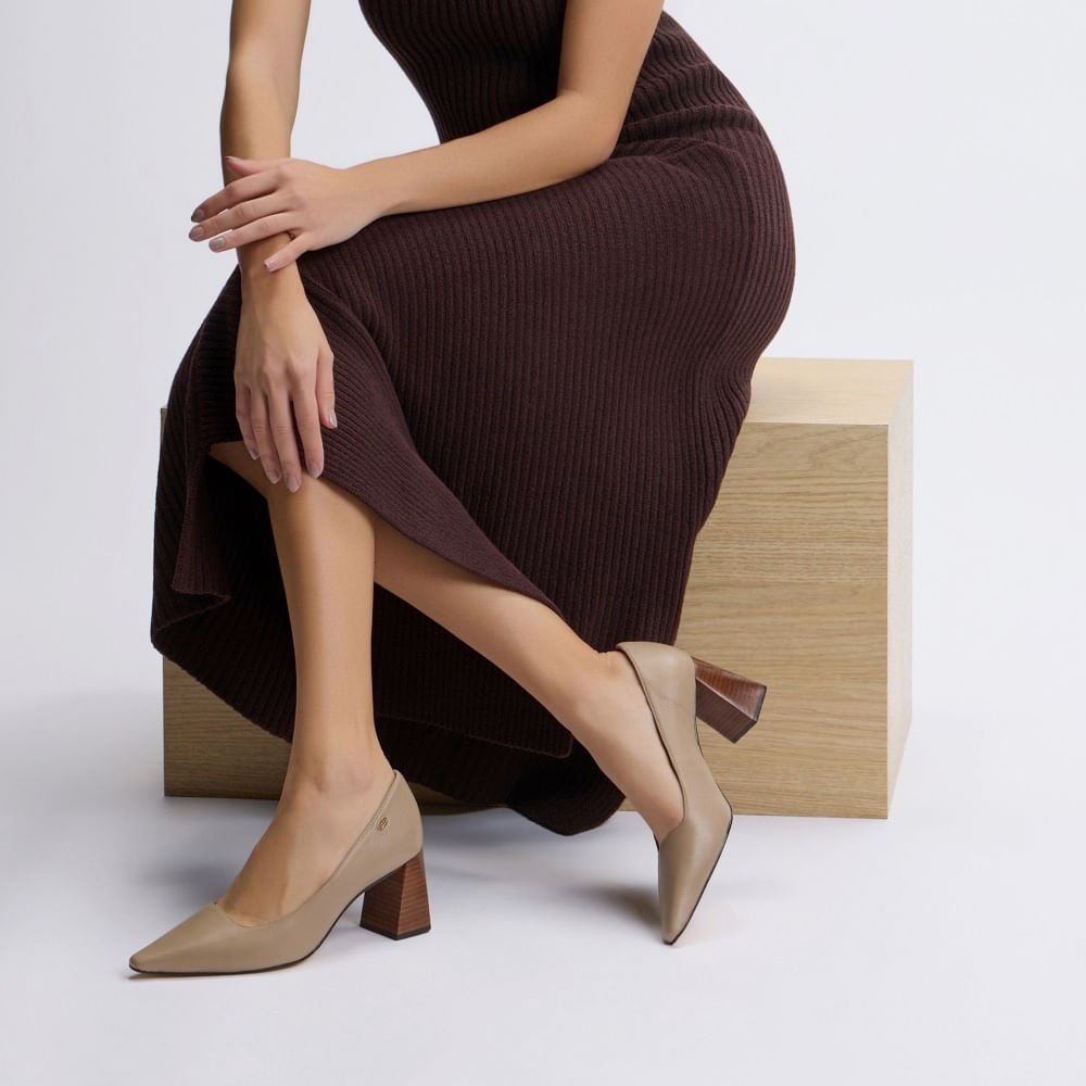 Scarpin Saara Basalto - 60980001 Basalto 2