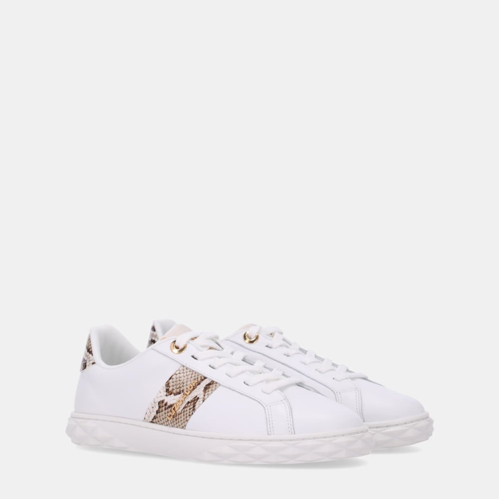 Tênis Saara Bianco Com Snake Panna - 80900006 Panna 3