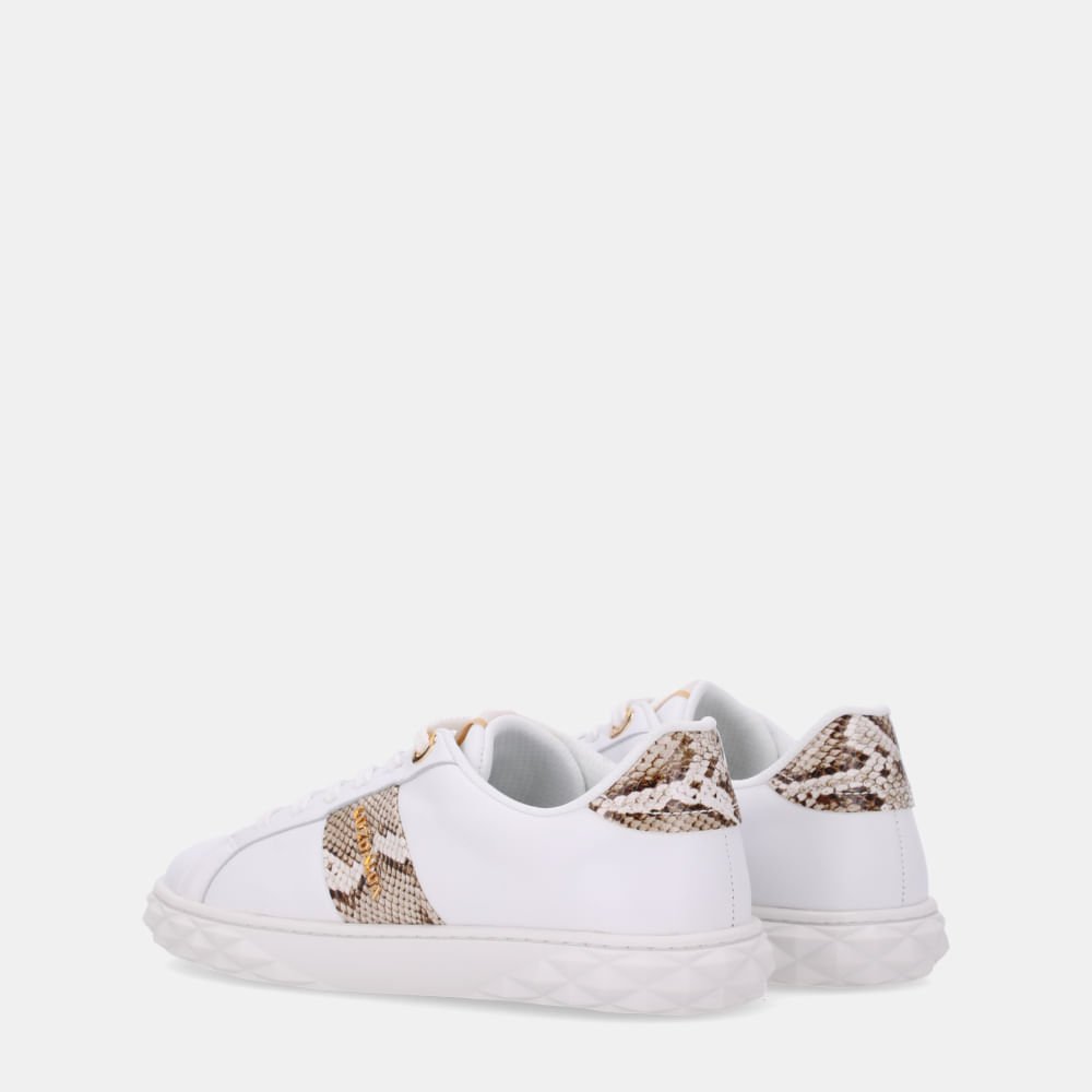 Tênis Saara Bianco Com Snake Panna - 80900006 Panna 4
