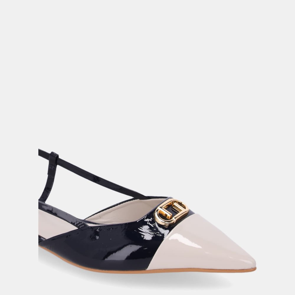 Slingback Verniz Panna Com Verniz Netuno - 80240025 Netuno 5
