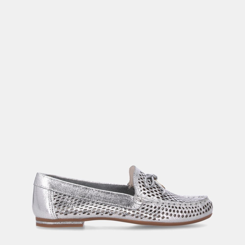 Mocassim Vênus Prata  - 60260019