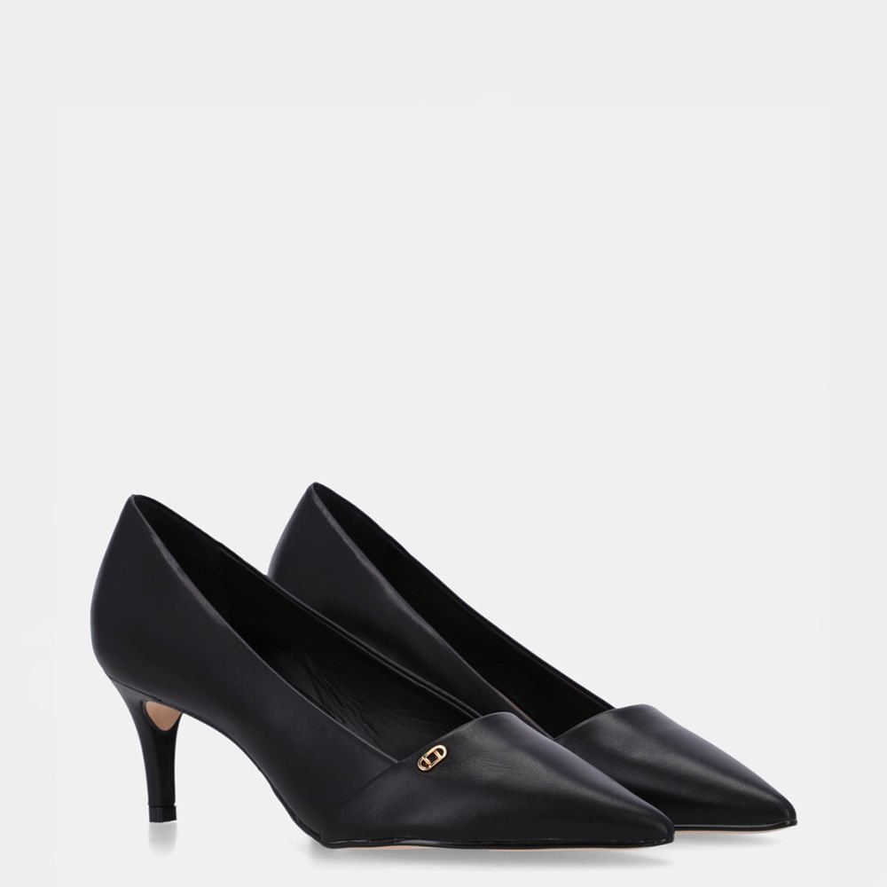 Scarpin Pelica Preto - 80830012 Preto 2