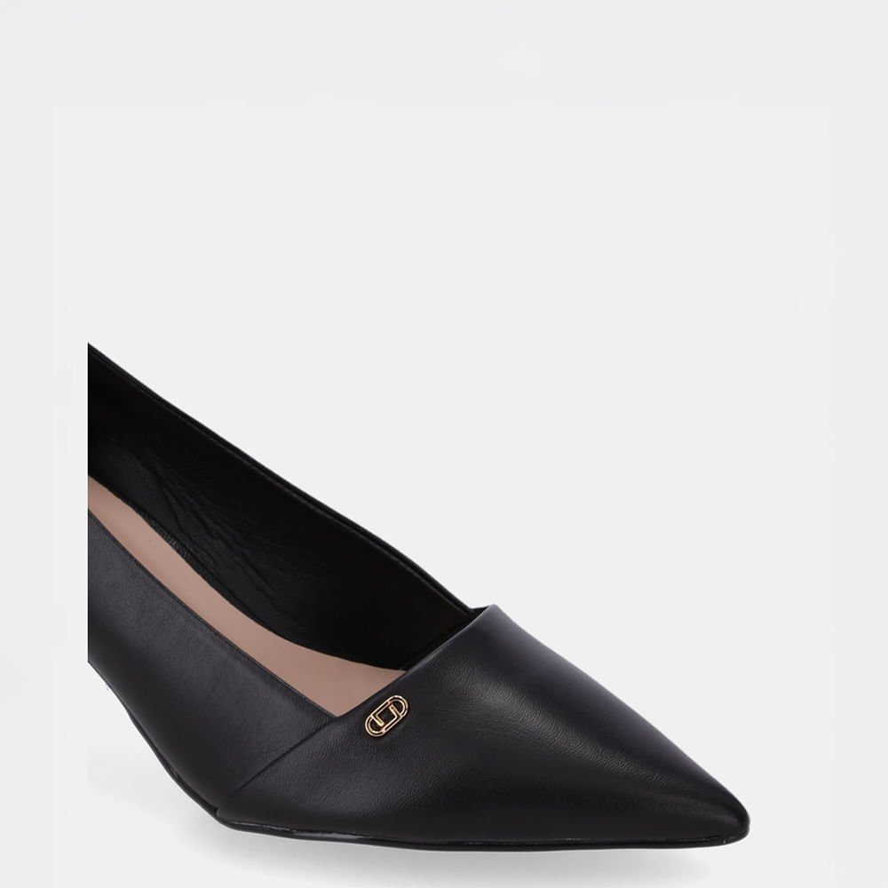 Scarpin Pelica Preto - 80830012 Preto 4
