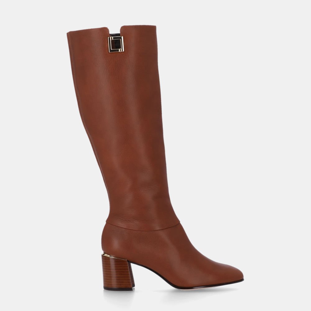 Bota Cano Longo Montenapoleone Âmbar - 80740015