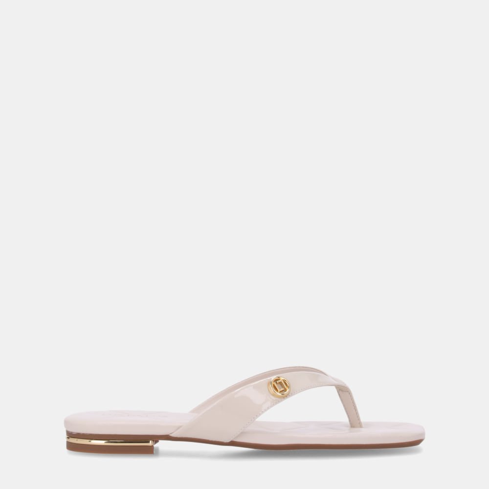 Chinelo Couro Verona Panna - 80960002