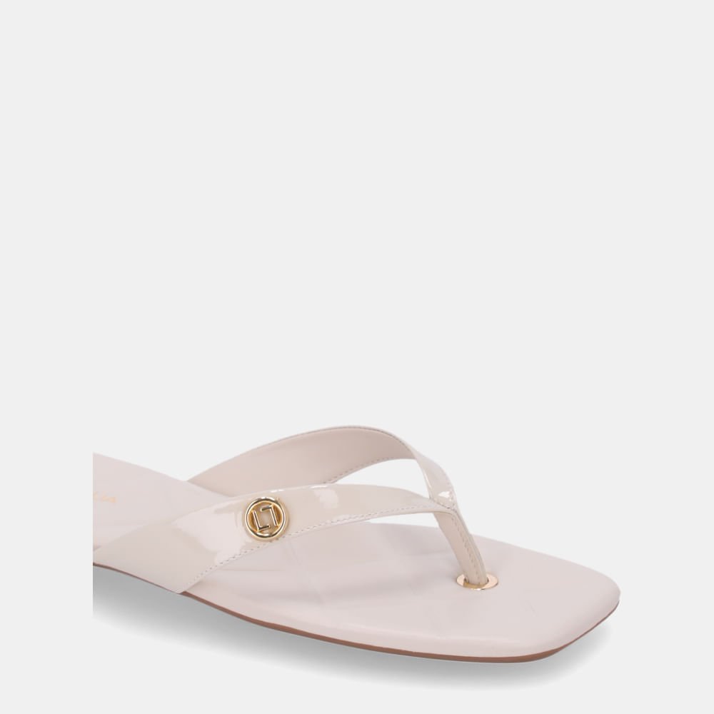 Chinelo Couro Verona Panna - 80960002 Panna 4