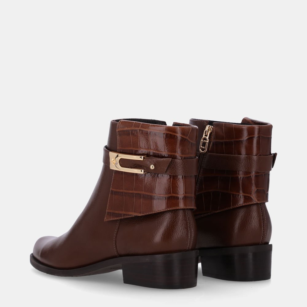 Bota Cano Curto Croco Trufa - 52460033 Trufa 4