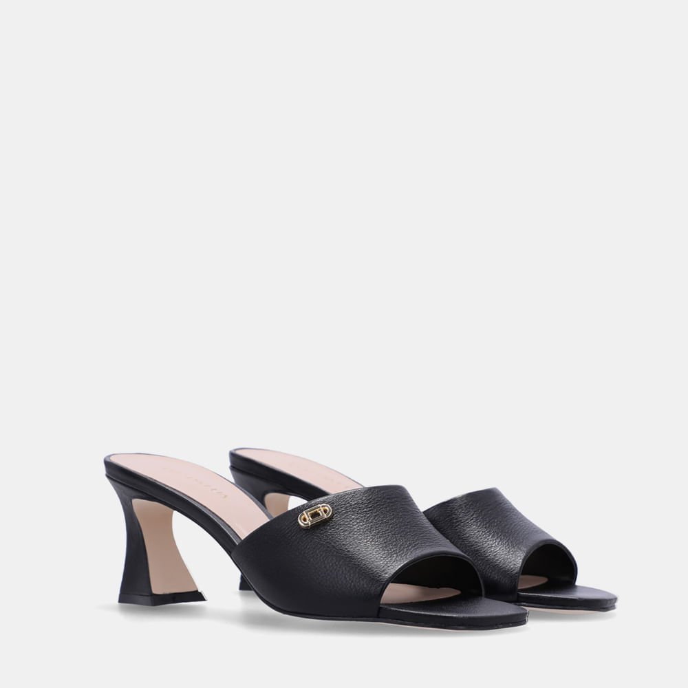Tamanco Saara Preto - 60740001 Preto 2