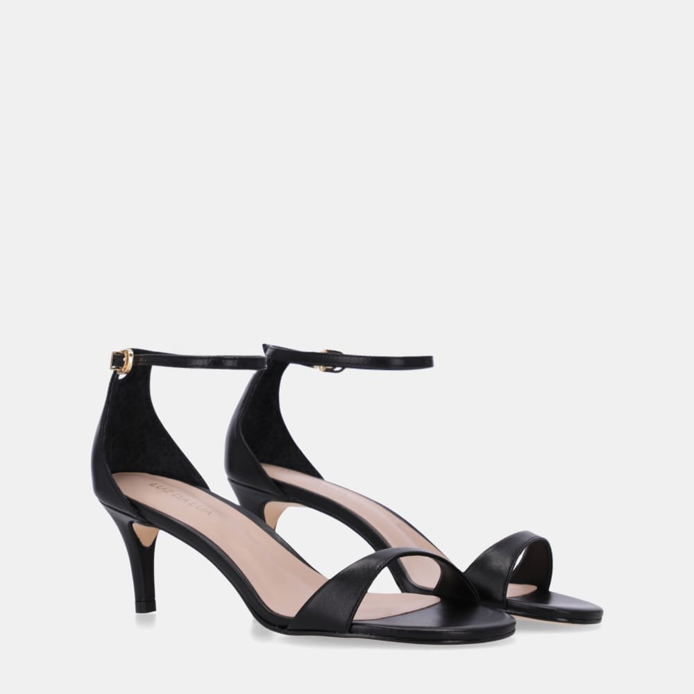 Sandália Salto Pelica Preto - 80840001 Preto 3