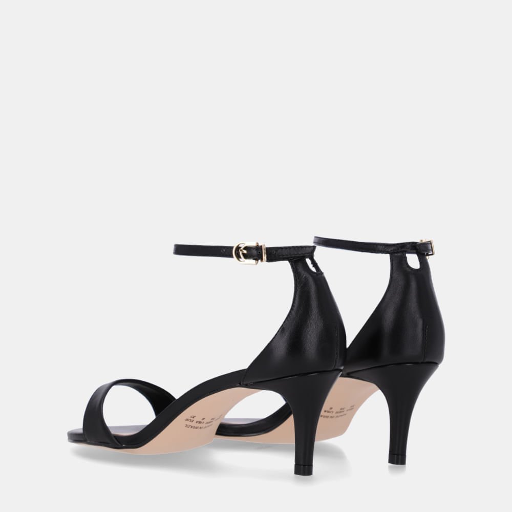 Sandália Salto Pelica Preto - 80840001 Preto 4