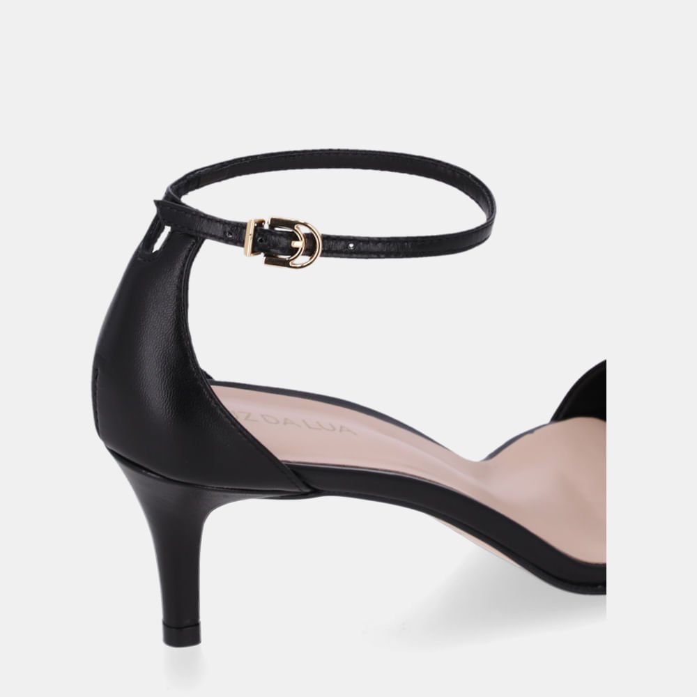 Sandália Salto Pelica Preto - 80840001 Preto 5