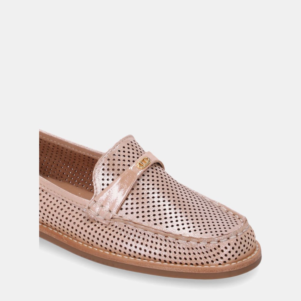 Mocassim Puntini Bege - 60850003 Bege 4