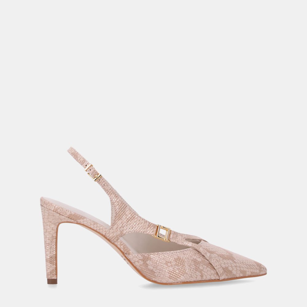 Slingback Snake Ouro - 80480032