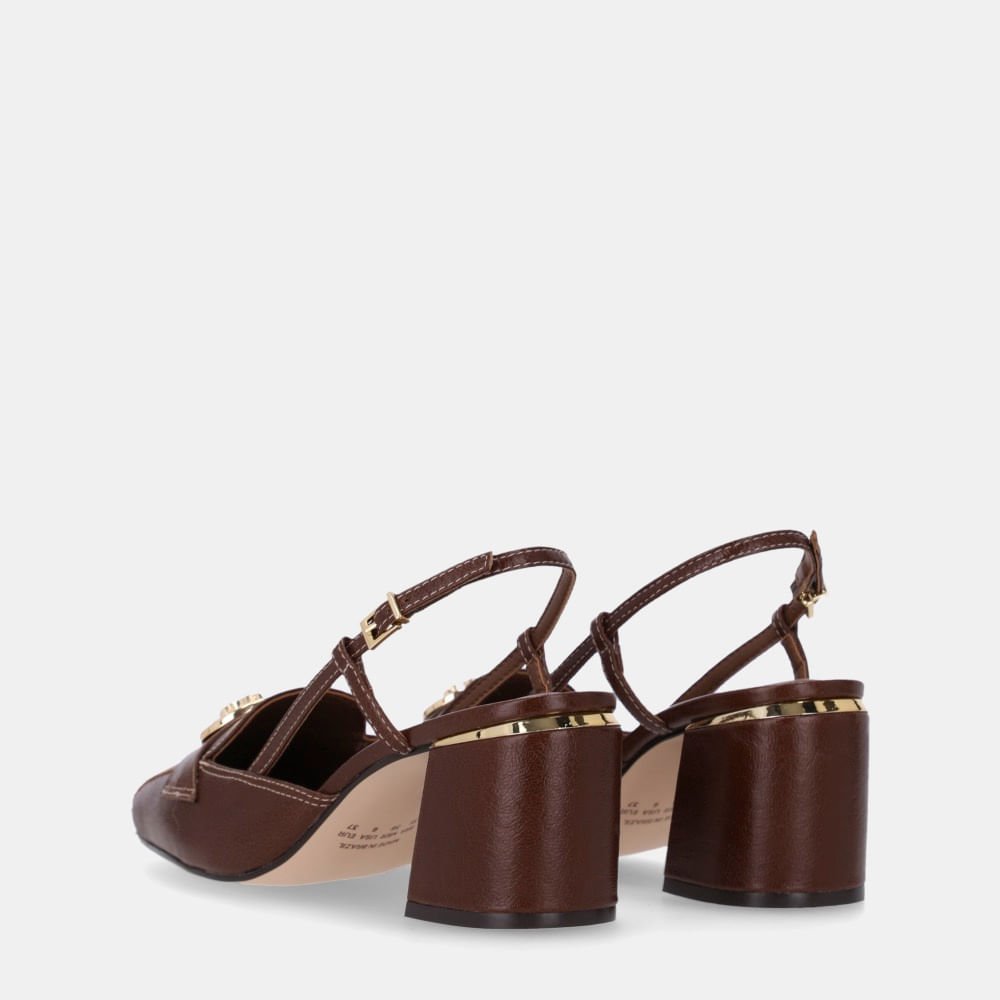 Slingback Atacama Trufa - 60770002 Trufa 4