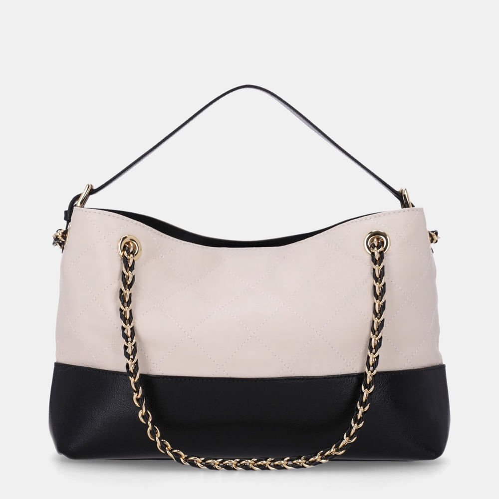 Bolsa Tote Média Saara Panna - 2000816 Panna 3