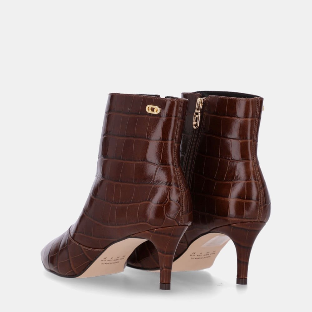 Bota Cano Curto Croco Trufa - 80830009 Trufa 4