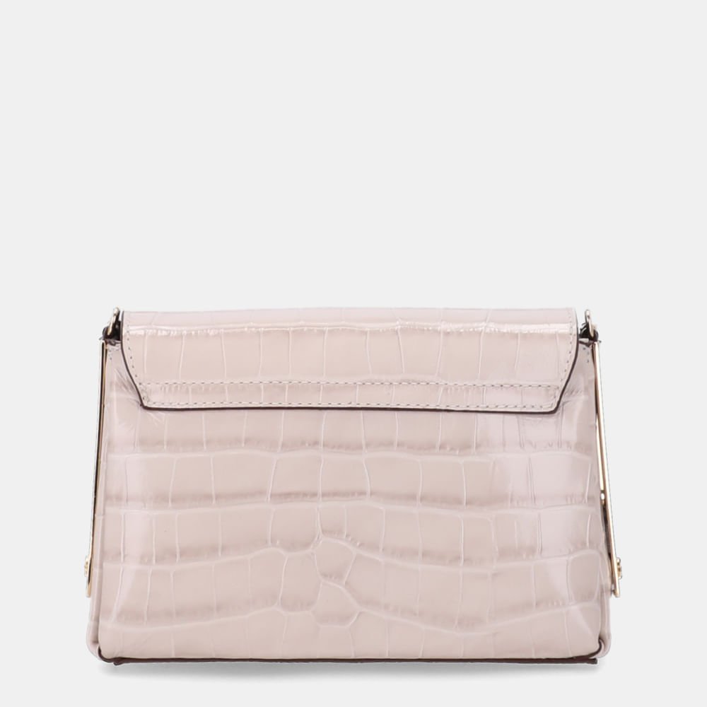 Bolsa Satchel Pequena Croco Panna - 2000850 Panna 2