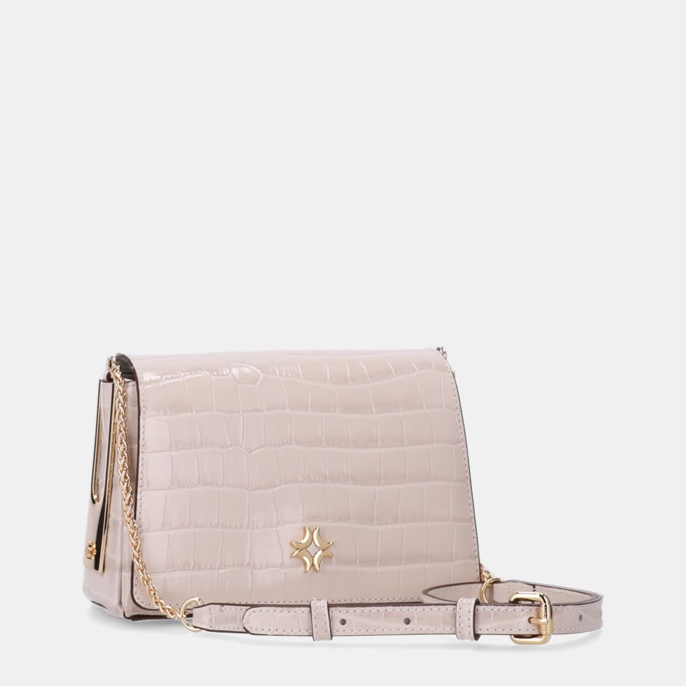 Bolsa Satchel Pequena Croco Panna - 2000850 Panna 4