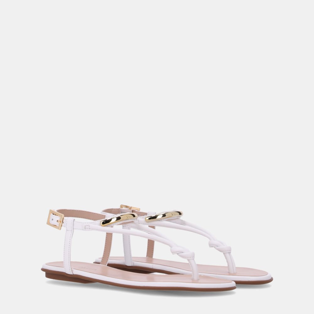 Sandália Rasteira Sun Saara Bianco - 52217800 Bianco 3