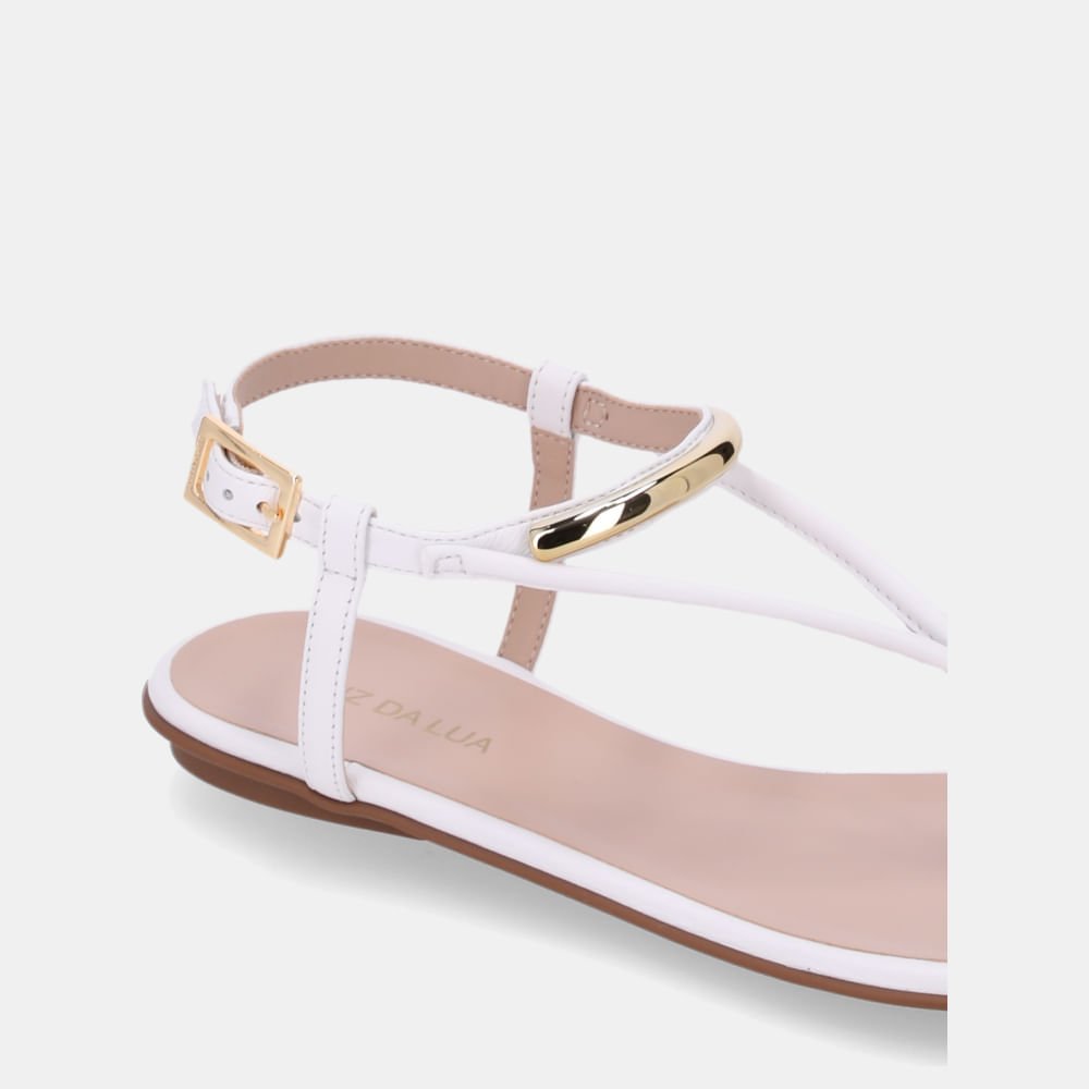 Sandália Rasteira Sun Saara Bianco - 52217800 Bianco 5