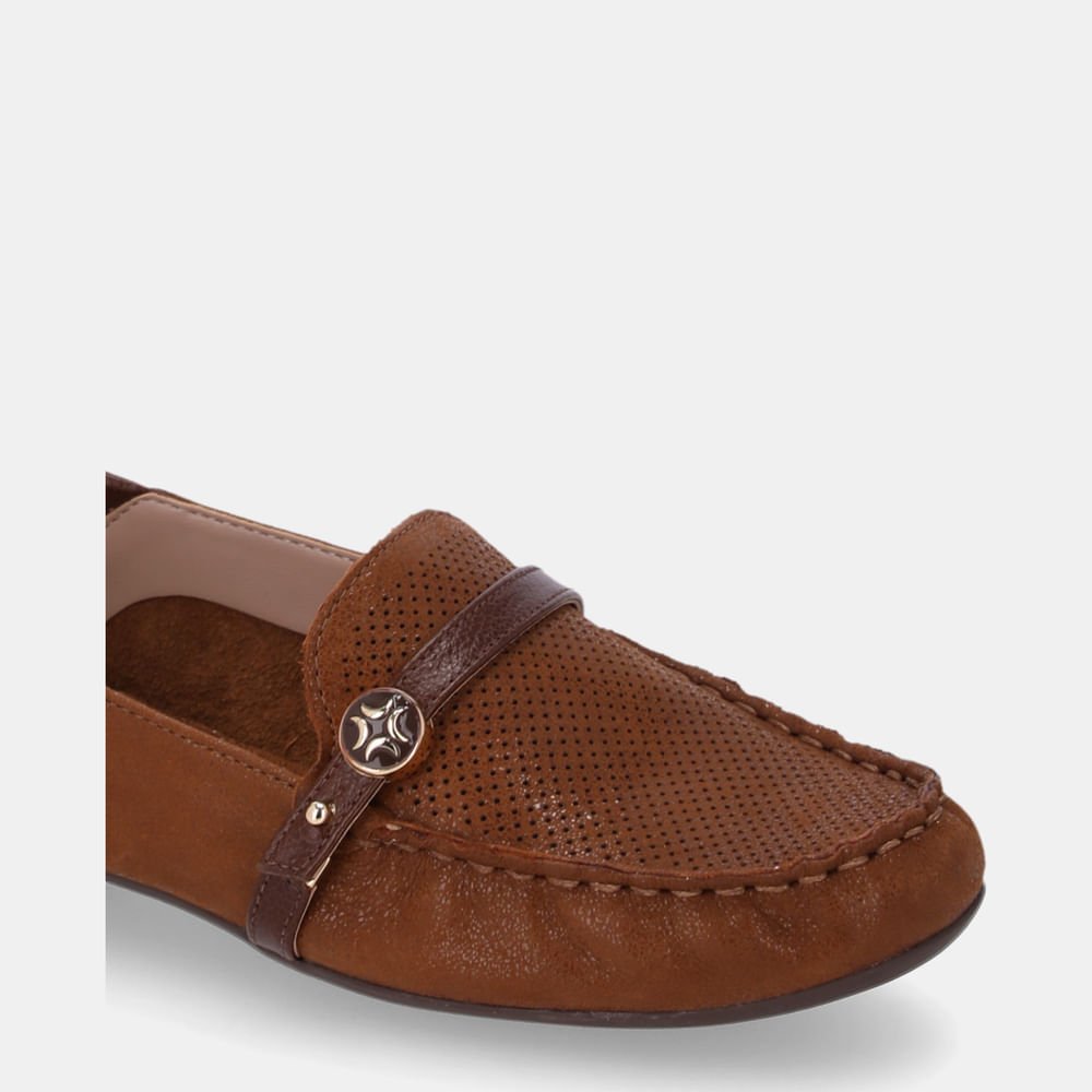 Mocassim Arenito Canela - 60260039 Canela 4